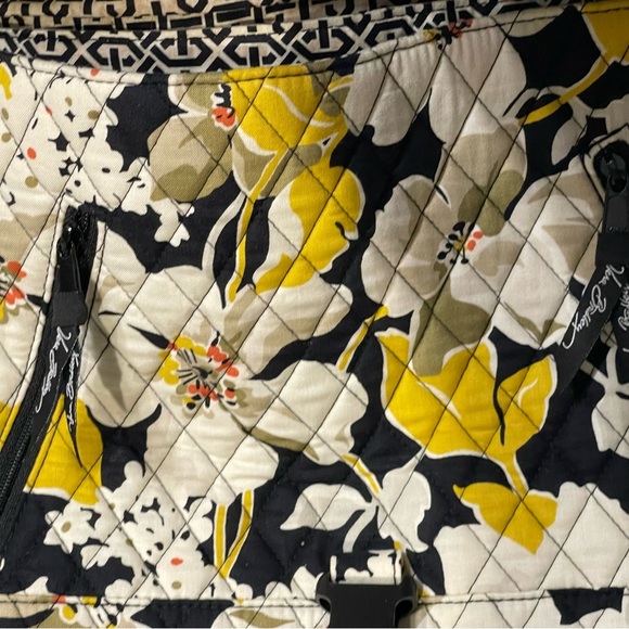 Vera Bradley Dogwood Pattern Messenger Bag Purse Tote Adjustable Strap - Picture 5 of 9